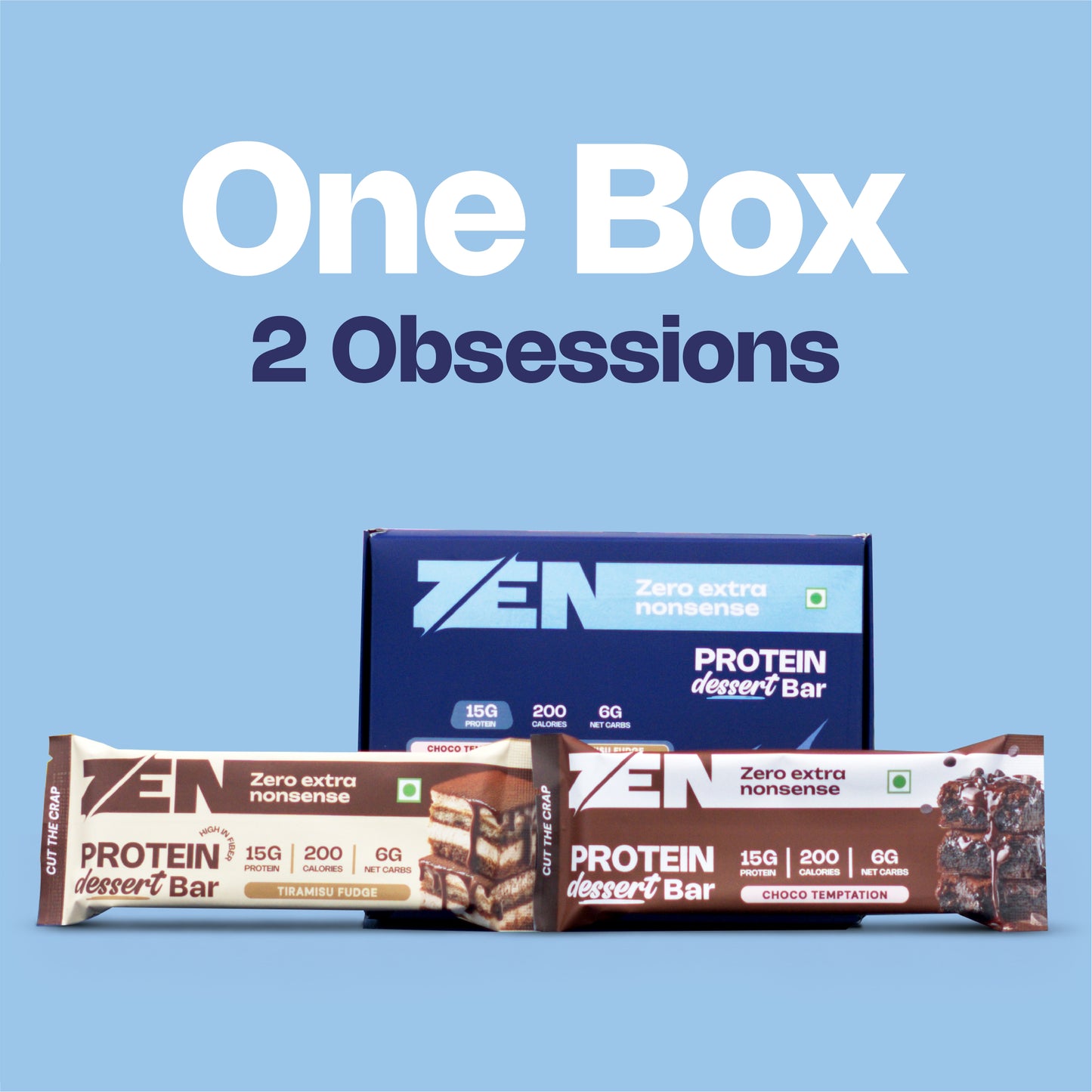 Protein dessert bar variety box – Pack of 6