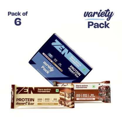 Protein dessert bar variety box – Pack of 6