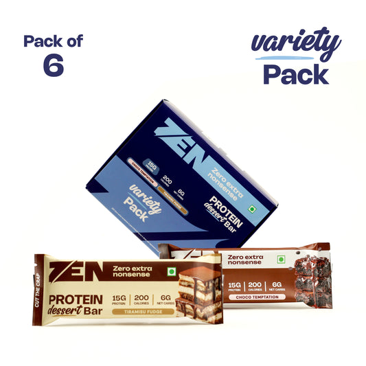 Protein dessert bar variety box – Pack of 6