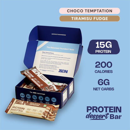 Protein dessert bar variety box – Pack of 6