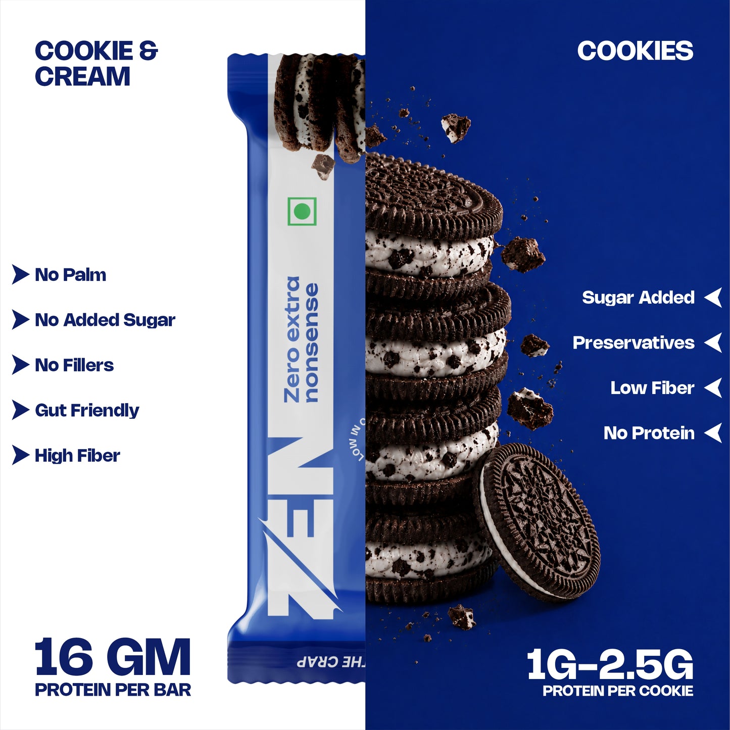 Cookies and Cream - Pack of 6