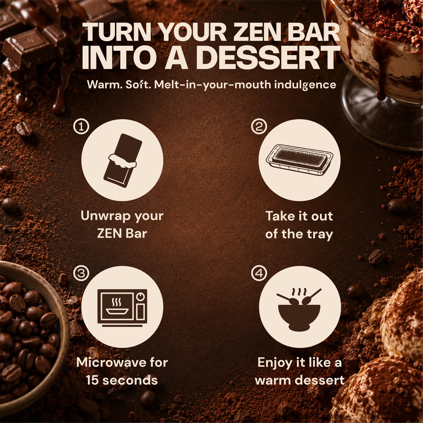 Choco Temptation Protein Dessert Bar