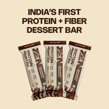 Tiramisu Fudge Protein Dessert bar